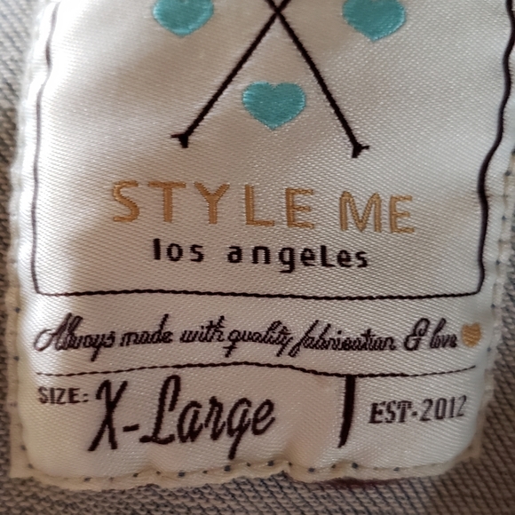Style me los angeles| lite denim jacket - Picture 6 of 7